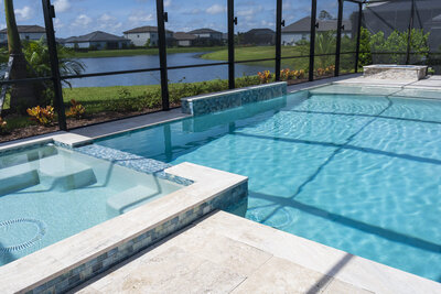 Custom gunite pool, Southwest Florida